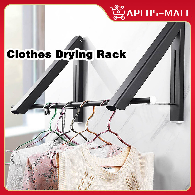 Hidden Clothes Rack Folding Clothes Rack Drying Rack Multifunction ...