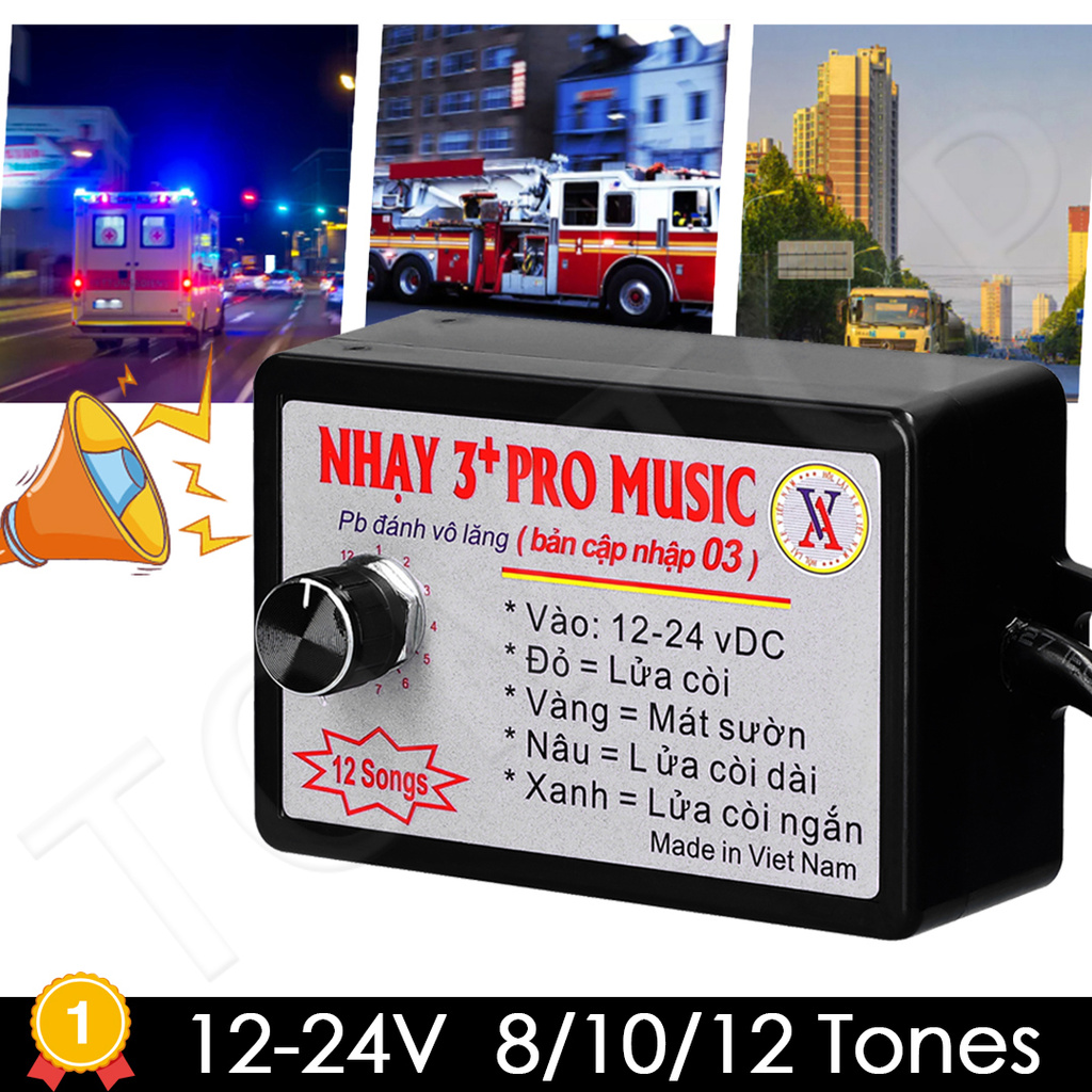 PP+[Ready Stock] Car Horn Controller Busina ng Truck Music Original