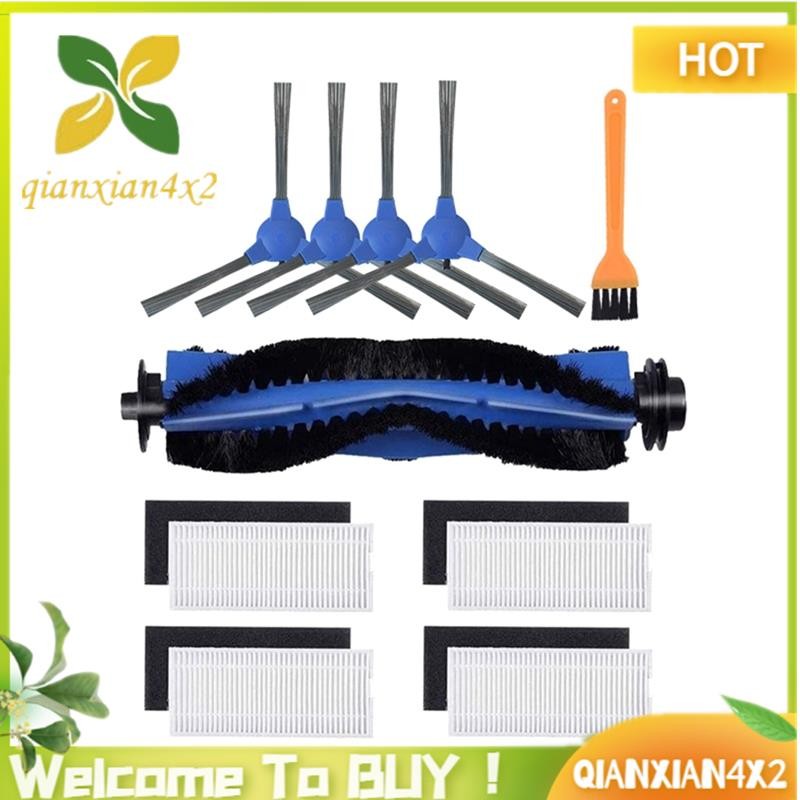 Hepa Filter Side Brush Set for Eufy Robovac 11S 15 30 30C Cleaning