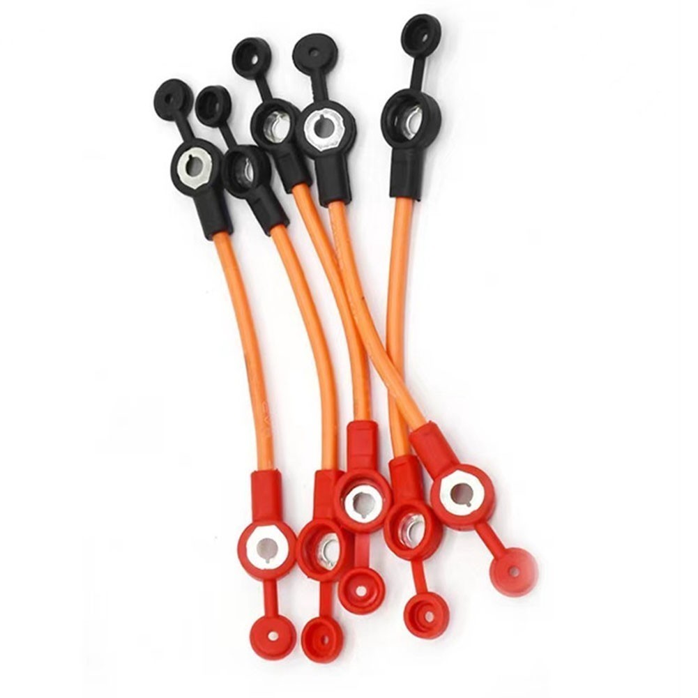 6Pcs Electric Bicycle Ebike Battery Cable Copper Flexible Car Battery