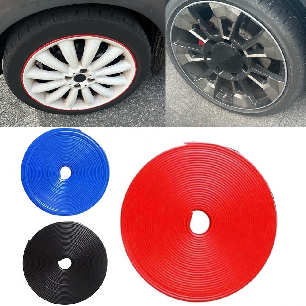 Car Rim Protect Strip Multipurpose Sporty Elegance Design Aesthetic