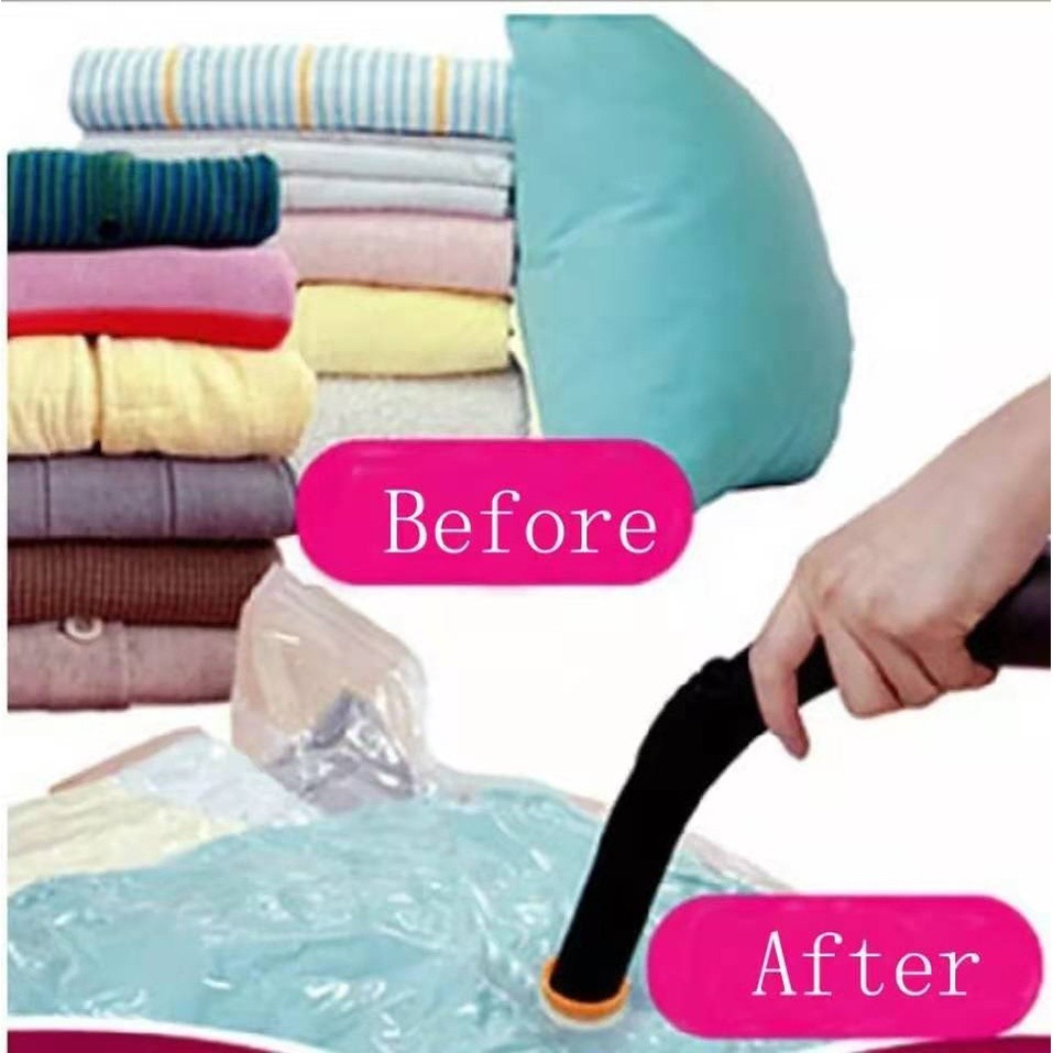 Highsun Manual Vacuum Air Pump Suction Seal Compressed, Reusable Vacuum