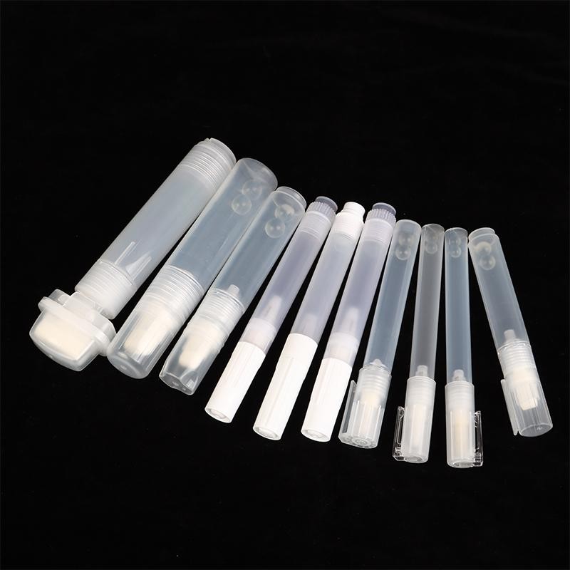 OYPH Refillable Ink Plastic Empty Pen Rod Repeatable Reusable Tube For