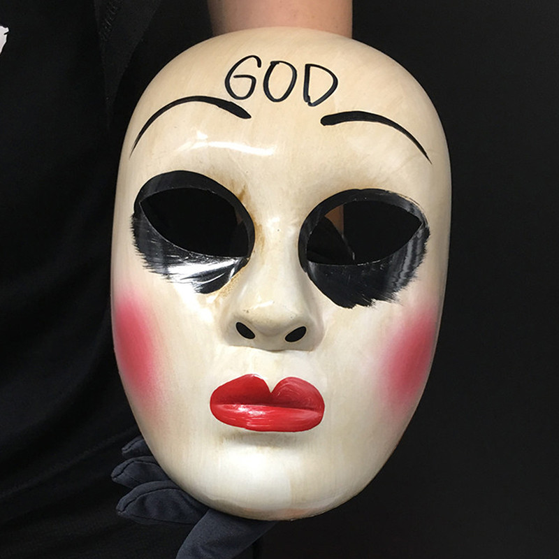 bugr Party Anonymous Masks Halloween Movie Theme Face Masks For Adult