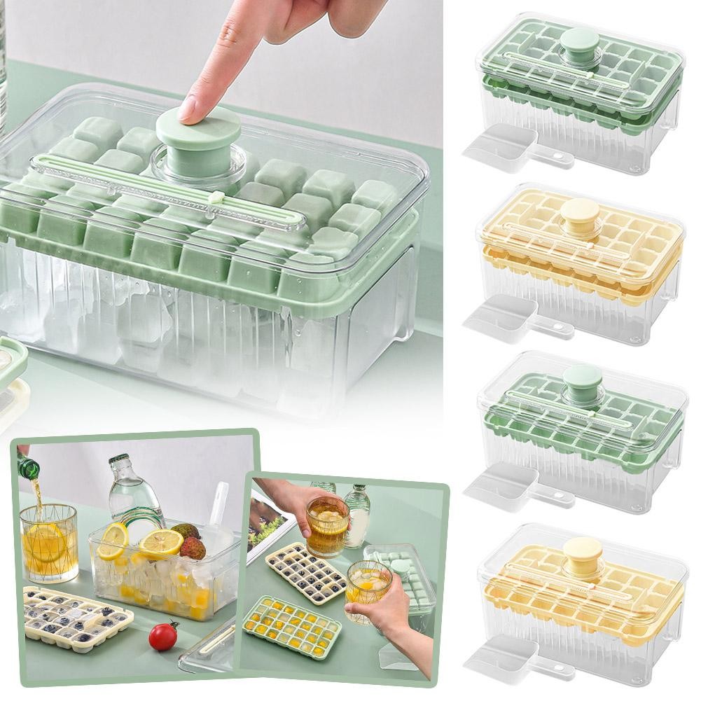 SPEAKER1 Ice Lattice Ice Cube Tray With Lid Ice Cube Molder 28/ice Cube