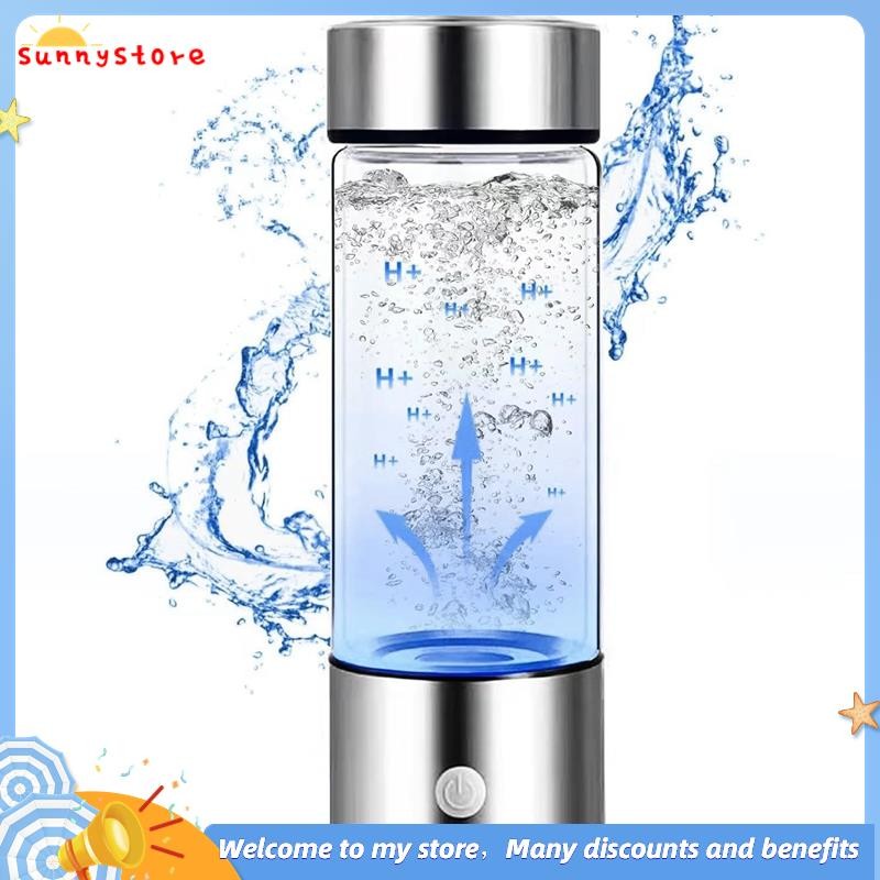 【sunnystore】Hydrogen Water Bottle Set Hydrogen Water Generator Set Kit