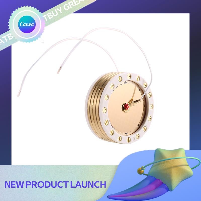 greatbuy 34Mm Large Diaphragm Condenser Mic Capsule Core Microphone