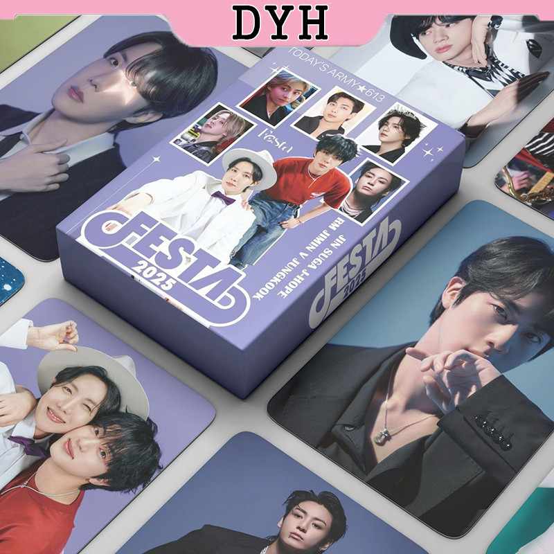 55pcs/box BTS Photocard 12th anniversary 2025 FESTA Album KPOP LOMO ...