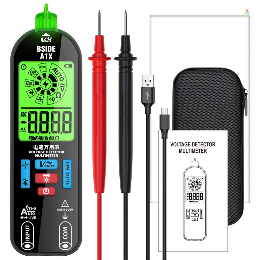 BSIDE Handheld Digital Multimeter Electric Test Pen Professional ...