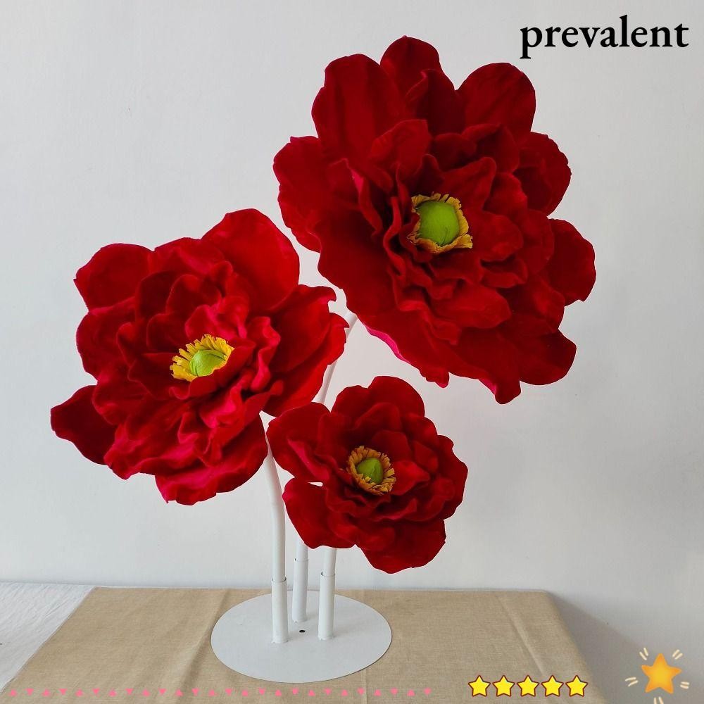 PREVALENT Flannel Artificial Flower, 30/40/50cm Window Display ...