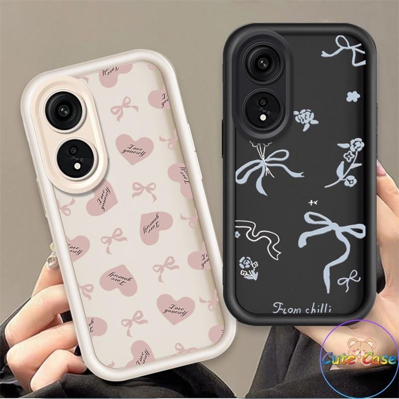 BORYA Cover per OPPO A38 4G/OPPO A18 4G, Silicone Antiurto Ultra Sottile PC+TPU Custodia, Militare Antigraffio Case con Magnetico Metallo Supporto e Protezione Fotocamera. Nero