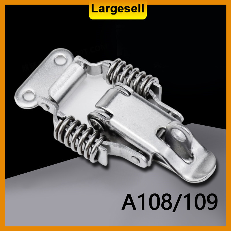 Stainless Steel Spring Loaded Toggle Latch Wooden Box Double ...