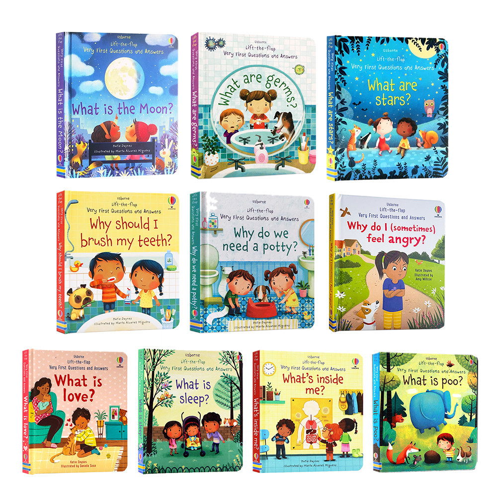 Usborne: Very First Questions and Answers What is the Moon?