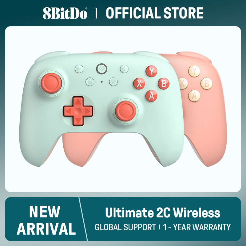 8BitDo - New Ultimate 2C Wireless Gaming Controller for PC, Windows 10 ...