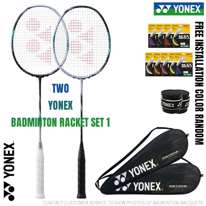 OGEENIER Carbon Fiber Badminton Racket - 4U Lightweight, 30LBS Tension, Includes Grip Tape & Carry Bag
