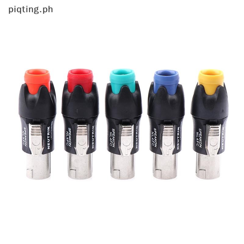PP Metal 4 Pin Ohmic Connector Professional Audio Plug Stage Slightly ...