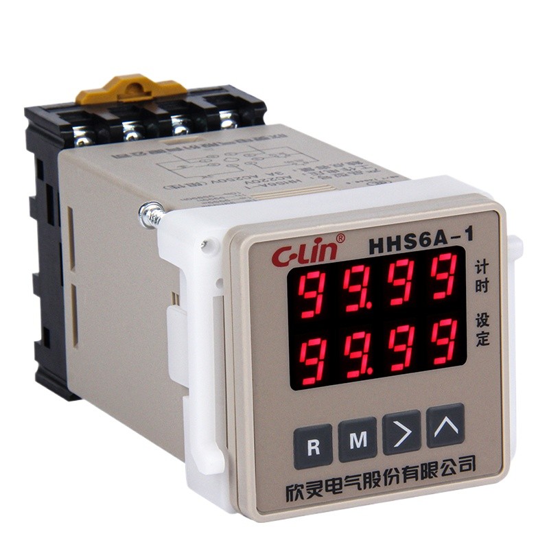 Xinling HHS6A1 doublerow intelligent digital display time relay power
