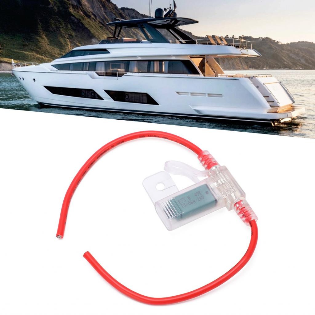 Mingxiu Car 6A Manual Reset Fuse Overcurrent Protection Durable 12AWG