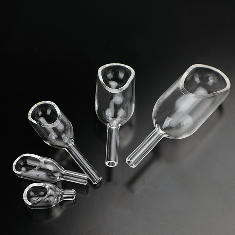 Glass Weighing Boat Weighing Dish High Borosilicate Weighing Boat Trace Addition Weighing Funnel