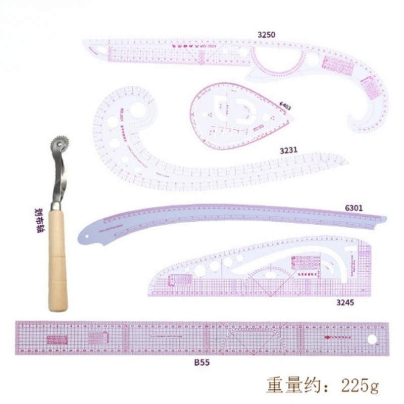 7/8/13 French Curve Ruler Set Sewing Tools Fashion Design Tailor Tool ...