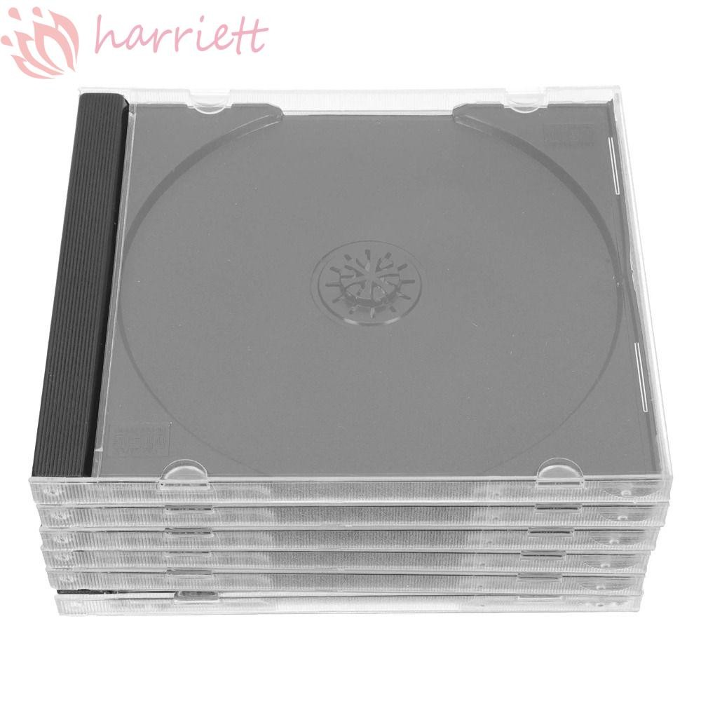 HARRIETT CD Protective Case, Translucency Dust Protection Disc CD Box ...