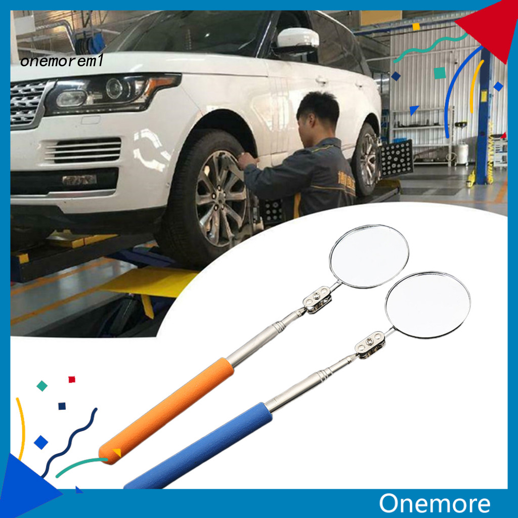 ONEM Clear Extendible Mirror Auto Supplies Car Telescoping Inspection