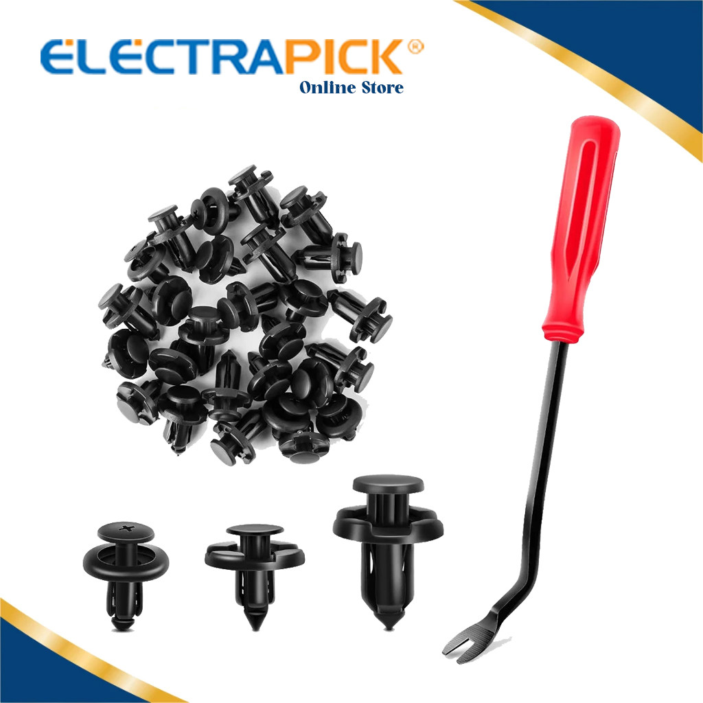 20PCS Retainer Splash Shield Clips Nylon Push Type 90467-07201