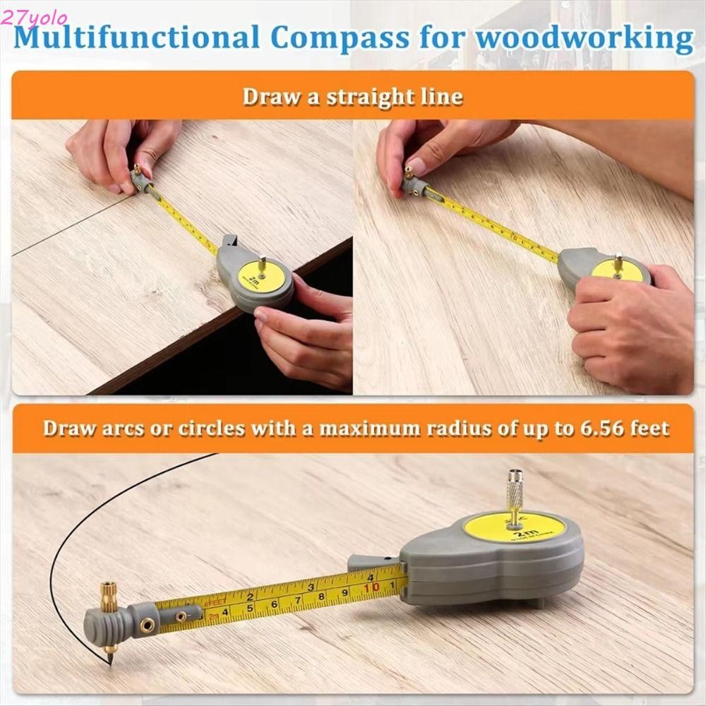 YOLO Compass Geometry Tool, Linear Measurement Measuring Architectural ...