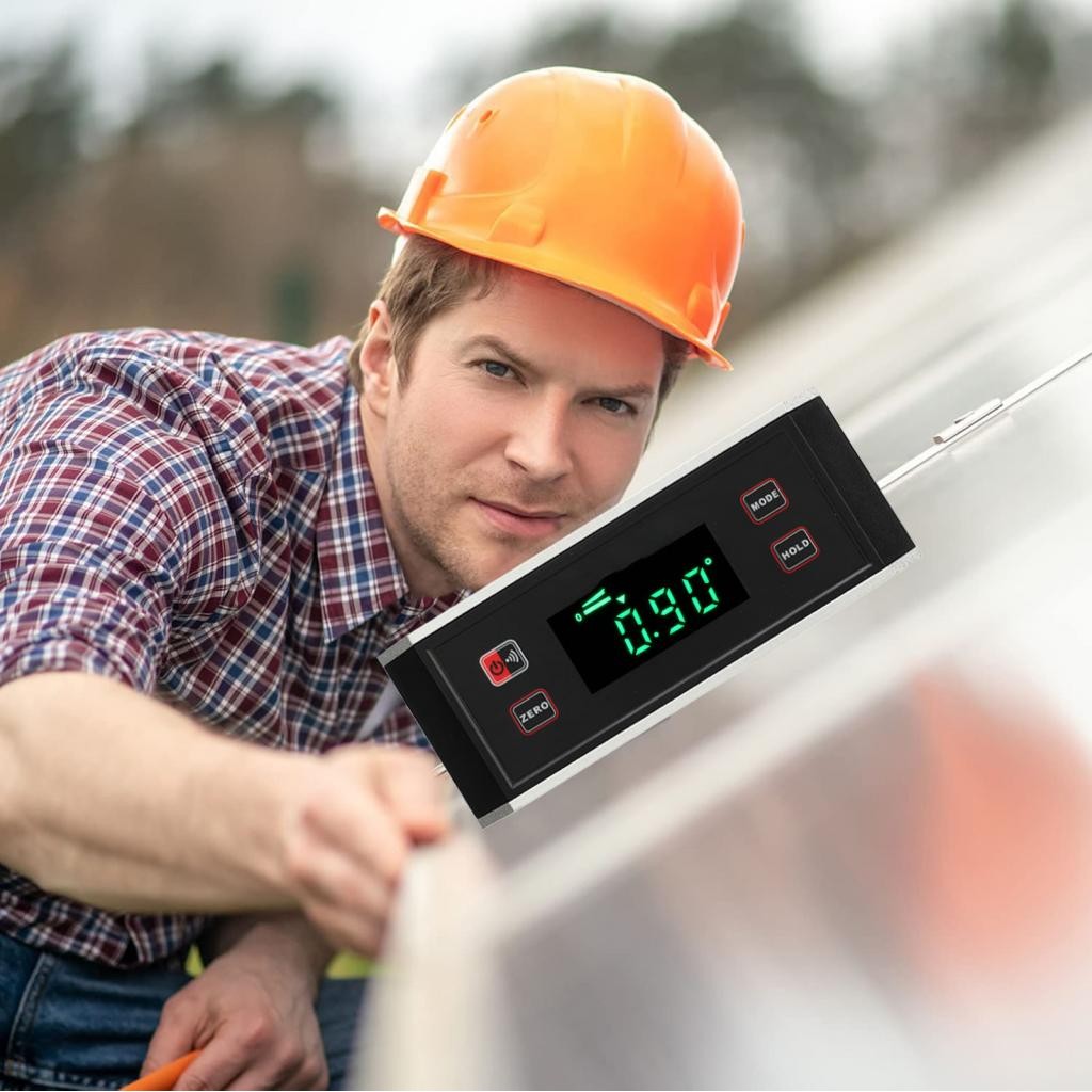 Angle Finder Digital Inclinometer Waterproof LCD Backlit Screen ...