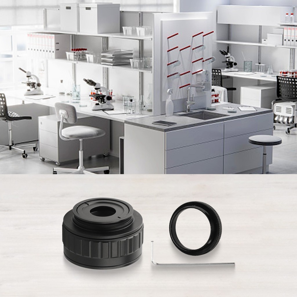 For C-Mount Adapter Lens Microscope Adapter 38mm for Stereo Series ...