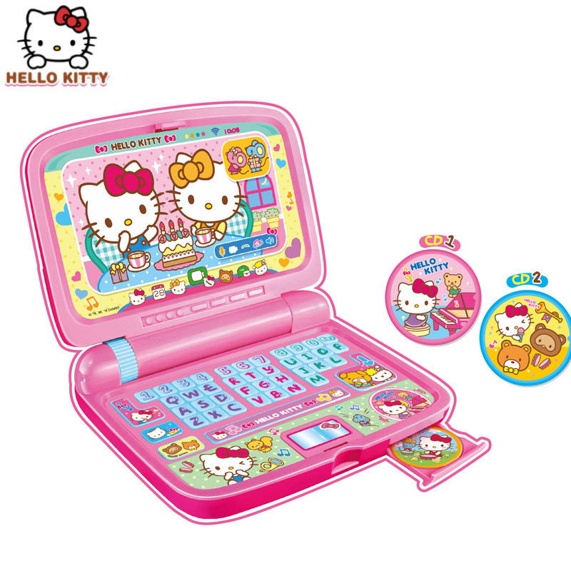 Sanrio Hello Kitty/Melody Kids Girls Pretend Play Laptop Toy ...