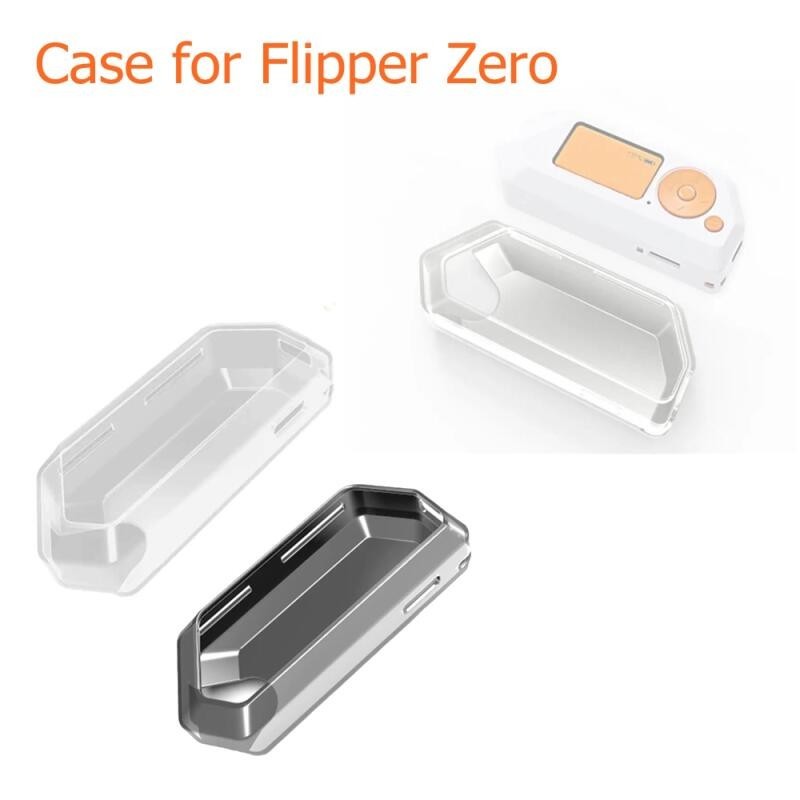 [READY STOCK] Transparent Silicone Case For Flipper Zero Clear Anti ...