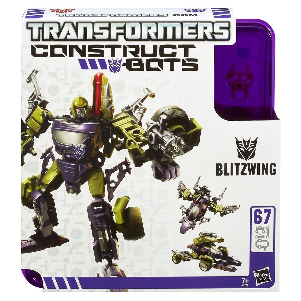 Transformers Construct Bots BLITZWING 3 in 1 Buildable Action Figure 
