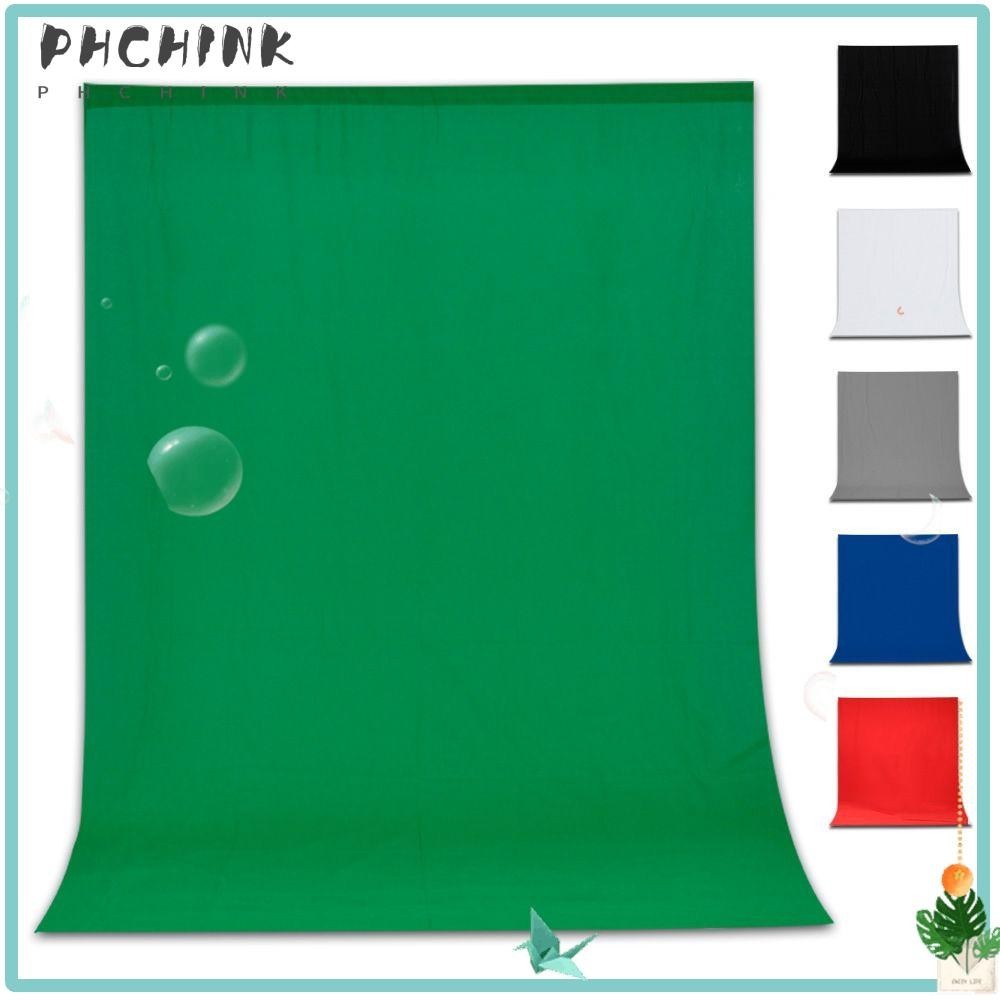 CHINK Photography Background Live Streaming Green White Black Pure