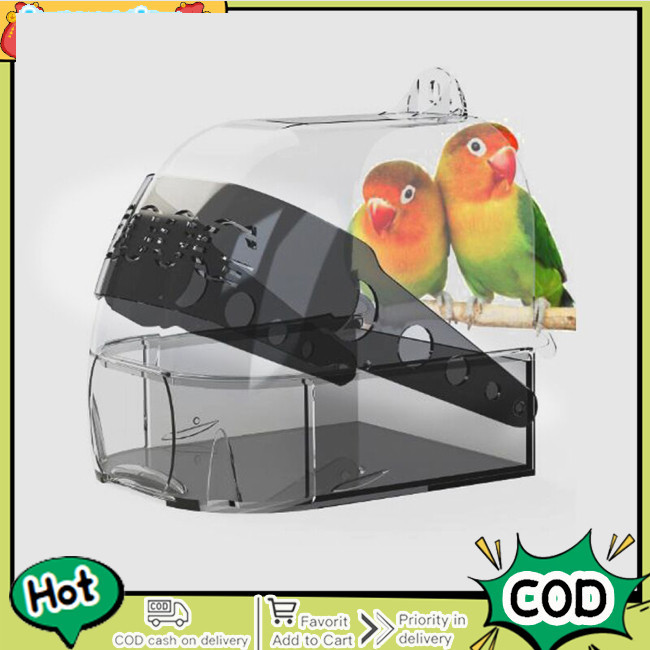 Parrot Shower Large Bathroom Bird Cage Supplies Multi-purpose Bath Room ...