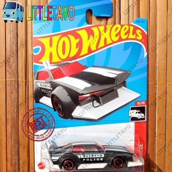 Hot Wheels Mad Manga Die-Cast Car - 1:64 Scale, HW Rescue Series, Gray, 248/250 - View #9