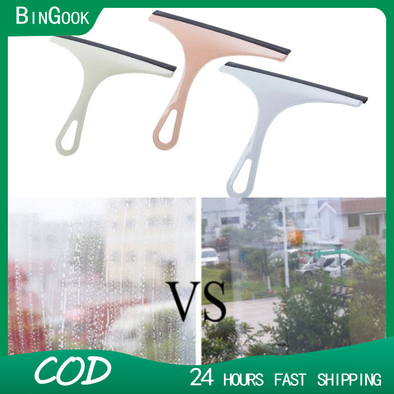 3 Color Window Squeegees Glass Cleaning Cleaner With Durable Rubber ...