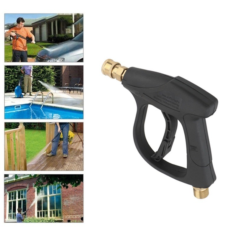 M2215mm Car Wash High Pressure Water Gun 1/4" Quick Release Snow Foam