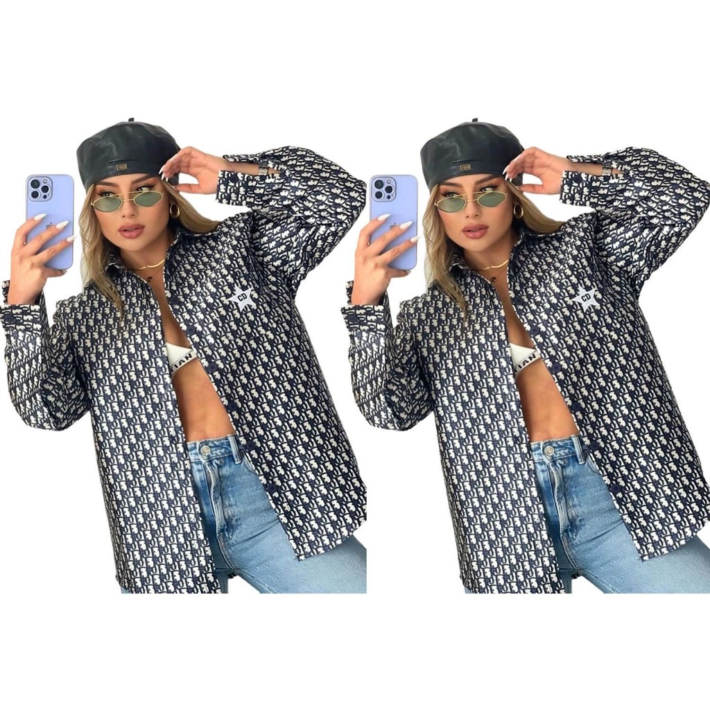 Dior8515 Women's Summer New Style Cool Silk Cotton Ladies Slimfit