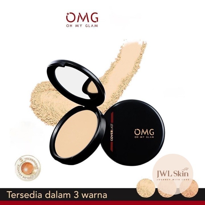 Omg Oh My Glam Coverlast Two Way Cake 12 g - Oil Control Pressed Powder ...
