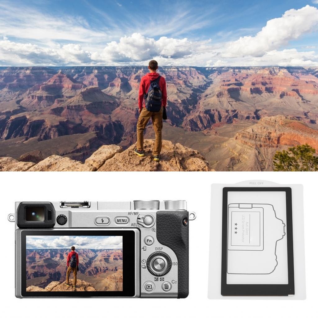 Camera Screen Protector Anti Glare Coating Frame LCD