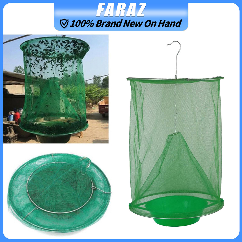Fly Trap Catcher Hanging Folding Reusable Mosquito Insect Fly Trap ...