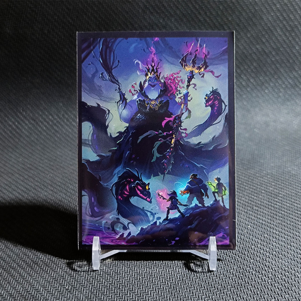 ursula card sleeves Card Sleeves: Disney Lorcana- Archazia's Island- Ursula (65ct) main image 1