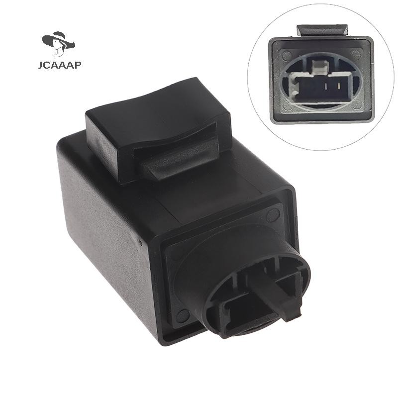 JCAAAP Universal 2 Pin Motorcycle Flasher Relay Replacement 12V For LED