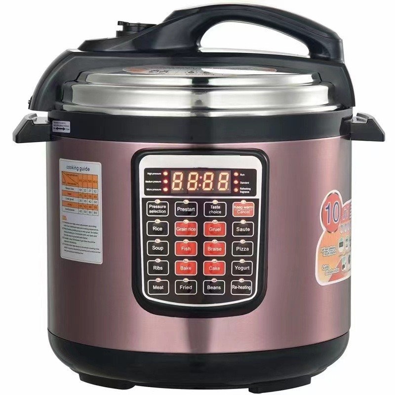 English CrossBorder Electric Pressure Cooker8L Malaysia British