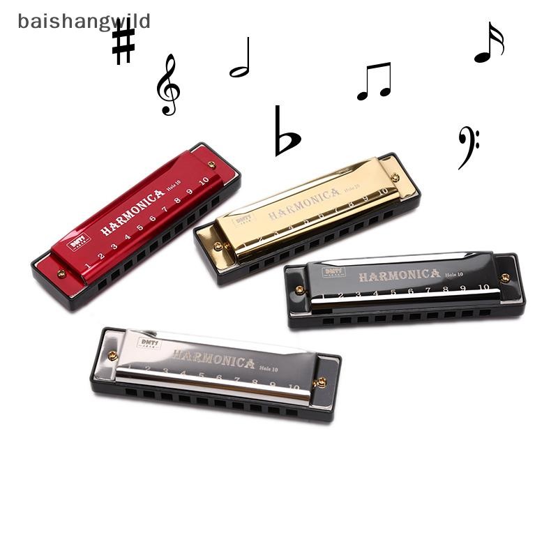 BASD 10 Hole Harmonica Mouth Organ Puzzle Musical Instrument Beginner ...