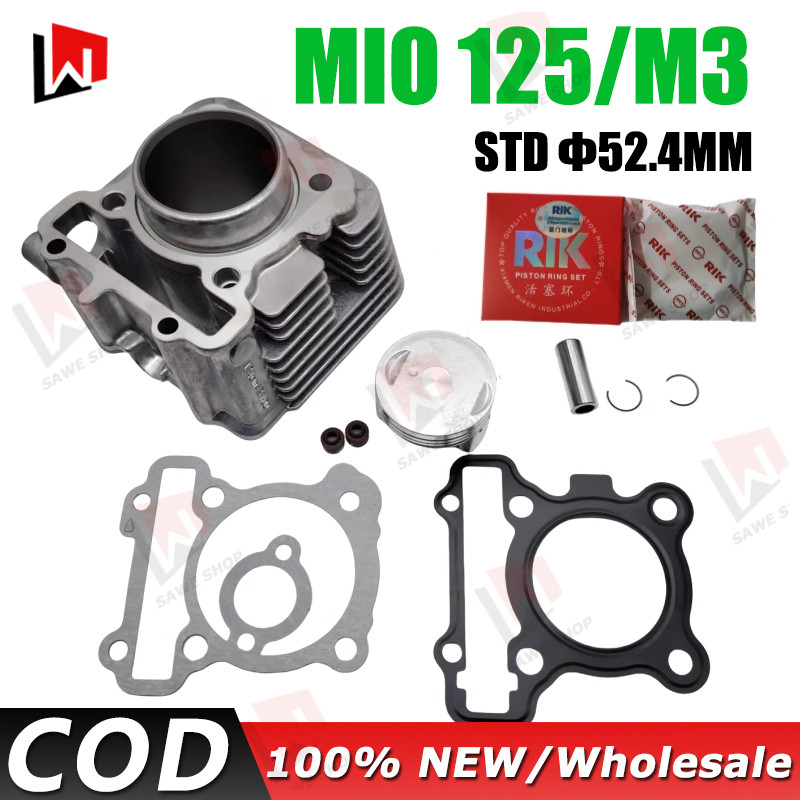 YAMAHA Cylinder Block Set Mio I 125/mio I 125 M3/mio Soul I 125 STD Φ52 ...