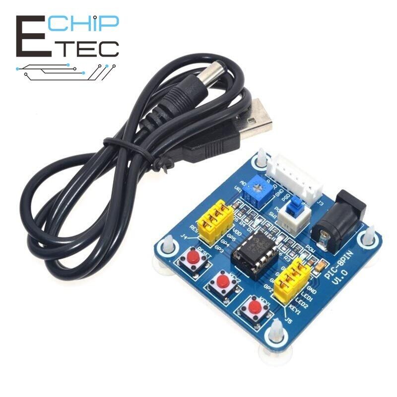 1PCS PIC12F675 Learning board breadboard 5V development board + USB ...