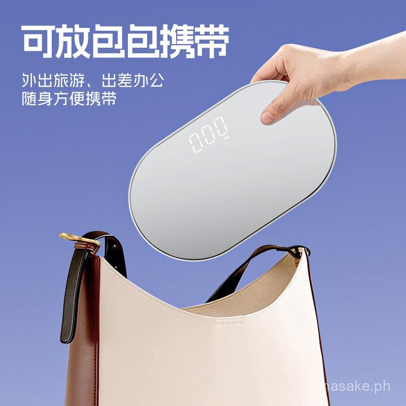 Portable Body Fat Scale Electronic Scale Weight Scale Mirror Mini ...