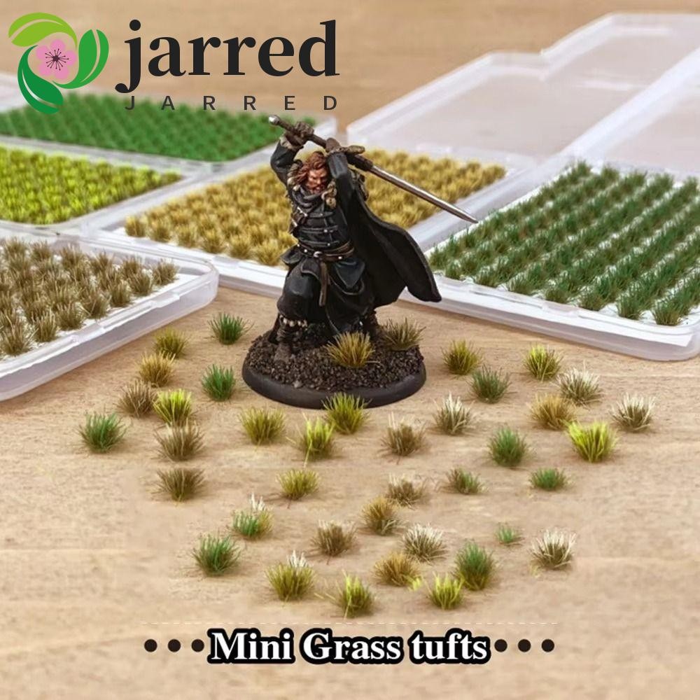 JARRED Grass Tuft Model, Static Scenery Terrain Model Kit Miniature ...